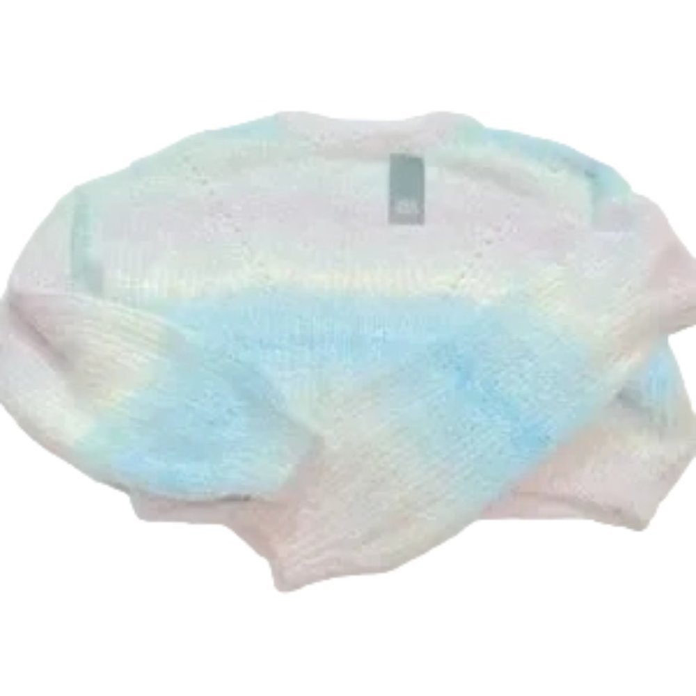 WILD FABLE PASTEL CROP SWEATER - WITH TAGS -SIZE MED